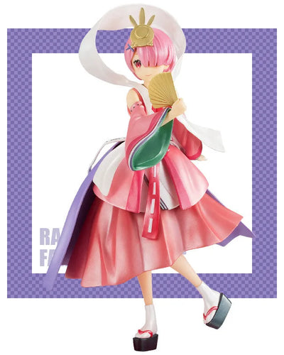 Re:Zero kara Hajimeru Isekai Seikatsu - Ram - Super Special Series - Kaguyahime, Pearl Ver. (FuRyu)ㅤ – FuRyu – ActionFigureBrasil — ângulo diferente