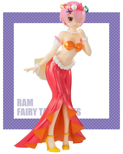 Re:Zero kara Hajimeru Isekai Seikatsu - Ram - Super Special Series - Ningyo Hime (FuRyu)ㅤ – FuRyu – ActionFigureBrasil — detalhe do produto