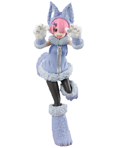 Re:Zero kara Hajimeru Isekai Seikatsu - Ram - Super Special Series - Wolf and Seven Little Goats, Pastel Color ver. (FuRyu)ㅤ – FuRyu – ActionFigureBrasil