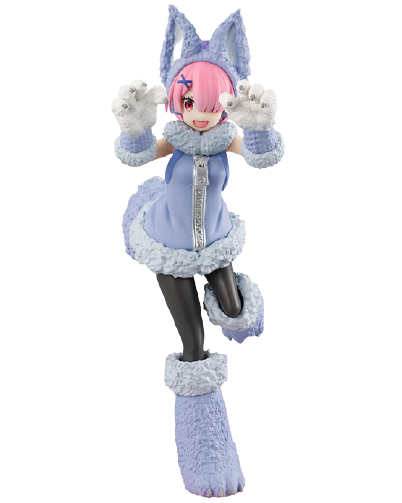 Re:Zero kara Hajimeru Isekai Seikatsu - Ram - Super Special Series - Wolf and Seven Little Goats, Pastel Color ver. (FuRyu)ㅤ – FuRyu – ActionFigureBrasil