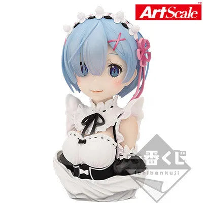 Re:Zero kara Hajimeru Isekai Seikatsu - Rem - 1/3 - ArtScale Bust - Ichiban Kuji Re:Zero kara Hajimeru Isekai Seikatsu -Monogatari wa To be continued- A Prize (Bandai Spirits)ㅤ – Bandai Spirits – ActionFigure Brasil