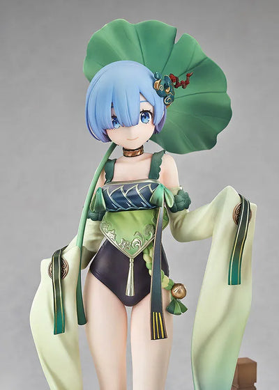 Re:Zero Kara Hajimeru Isekai Seikatsu - Rem - 1/7 - Breather in the Garden Ver. (Good Smile Arts Shanghai, Good Smile Company)ㅤ – Good Smile Company as ManufacturerGood Smile Arts Shanghai – ActionFigureBrasil — ângulo diferente