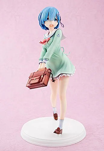 Re:Zero kara Hajimeru Isekai Seikatsu - Rem - 1/7 - High School Uniform Ver. (Kadokawa)ㅤ – Kadokawa – ActionFigureBrasil — ambientada