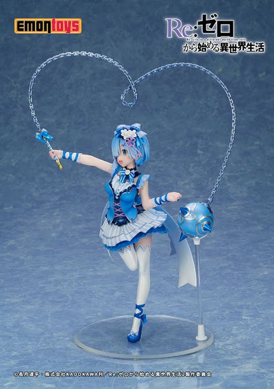 Re:Zero kara Hajimeru Isekai Seikatsu - Rem - 1/7 - Magical Girl ver. (Emontoys)ㅤ – Emontoys – ActionFigureBrasil — com base expositora