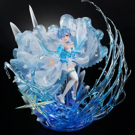 Re:Zero kara Hajimeru Isekai Seikatsu - Rem - 1/7 - Shibuya Scramble Crystal Dress Ver. (Alpha Satellite, eStream) [Shop Exclusive]ㅤ – Alpha Satellite – ActionFigure Brasil