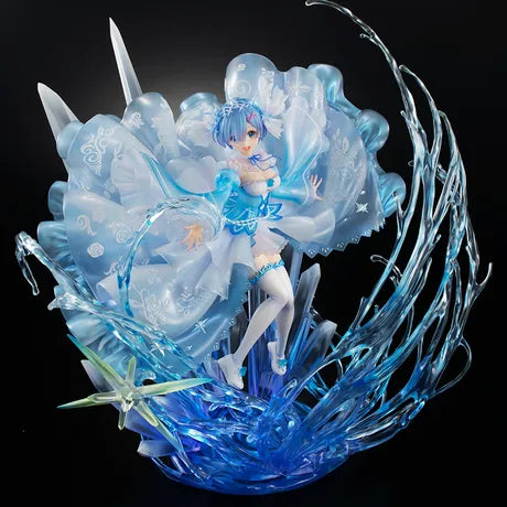 Re:Zero kara Hajimeru Isekai Seikatsu - Rem - 1/7 - Shibuya Scramble Crystal Dress Ver. (Alpha Satellite, eStream) [Shop Exclusive]ㅤ – eStream – ActionFigureBrasil