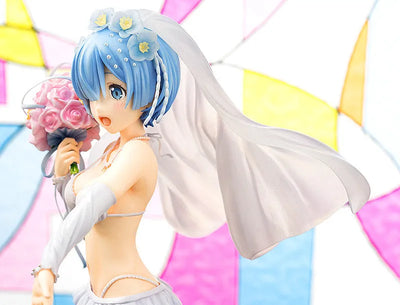 Re:Zero kara Hajimeru Isekai Seikatsu - Rem - 1/7 - Wedding Ver. - 2024 Re-release (Phat Company)ㅤ – Phat Company – ActionFigureBrasil — detalhe do produto