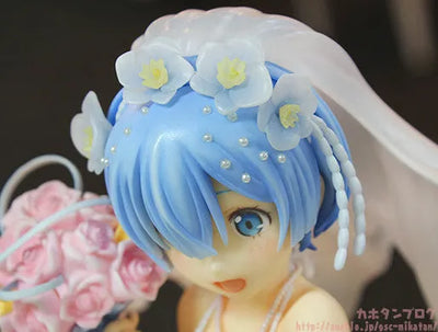 Re:Zero kara Hajimeru Isekai Seikatsu - Rem - 1/7 - Wedding Ver. - 2024 Re-release (Phat Company)ㅤ – Phat Company – ActionFigureBrasil — acessórios
