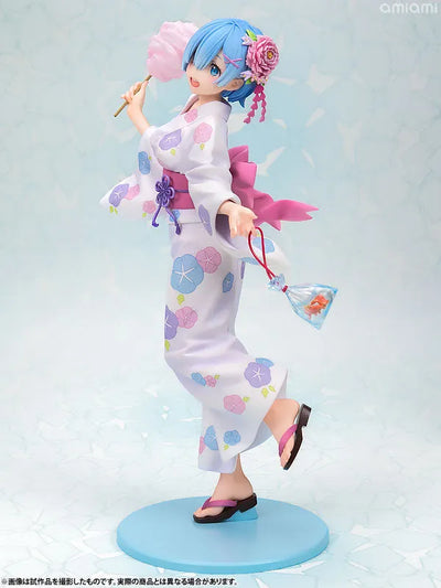 Re:Zero kara Hajimeru Isekai Seikatsu - Rem - 1/7 - Yukata ver. (Kadokawa, Revolve)ㅤ – Kadokawa As Distributor,Revolve As Manufacturer – ActionFigureBrasil — detalhe do produto