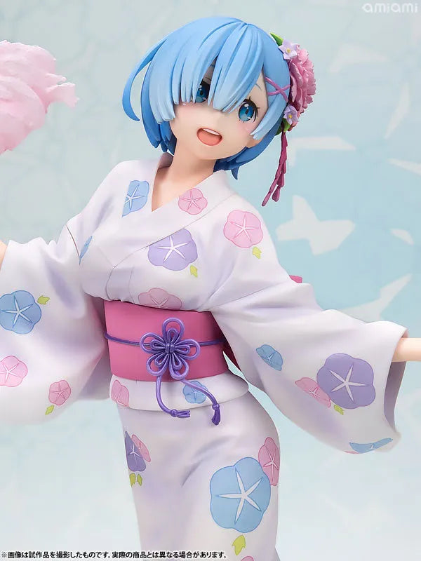Re:Zero kara Hajimeru Isekai Seikatsu - Rem - 1/7 - Yukata ver. (Kadokawa, Revolve)ㅤ – Kadokawa As Distributor,Revolve As Manufacturer – ActionFigureBrasil