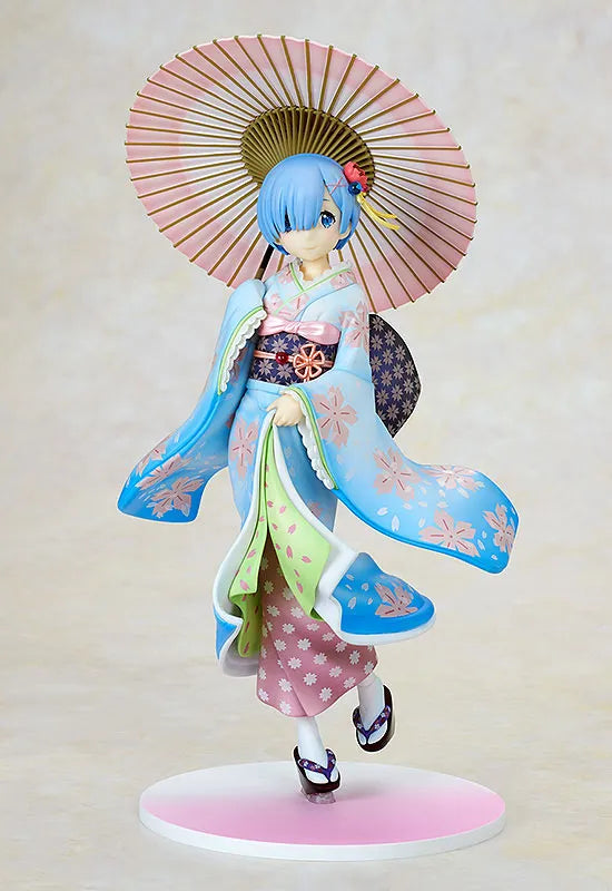 Re:Zero kara Hajimeru Isekai Seikatsu - Rem - 1/8 - Ukiyo-e Cherry Blossom Ver. (Kadokawa)ㅤ – Kadokawa – ActionFigureBrasil