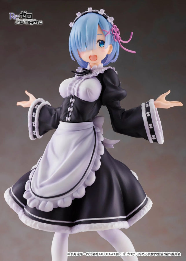 Re:Zero kara Hajimeru Isekai Seikatsu - Rem - Artist MasterPiece - Winter Maid Image ver. (Taito)ㅤ – Taito – ActionFigure Brasil