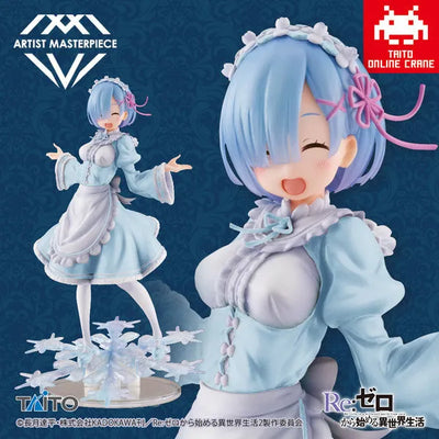 Re:Zero kara Hajimeru Isekai Seikatsu - Rem - Artist MasterPiece - Winter Maid Image ver., Taito Online Crane Limited (Taito)ㅤ – Taito – ActionFigureBrasil
