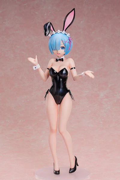 Re:Zero kara Hajimeru Isekai Seikatsu - Rem - B-style - 1/4 - Bare Leg Bunny Ver., 2nd (FREEing)ㅤ – FREEing – ActionFigureBrasil — ângulo diferente