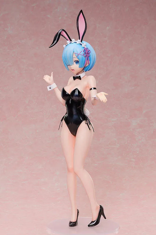 Re:Zero kara Hajimeru Isekai Seikatsu - Rem - B-style - 1/4 - Bare Leg Bunny Ver., 2nd (FREEing)ㅤ – FREEing – ActionFigureBrasil