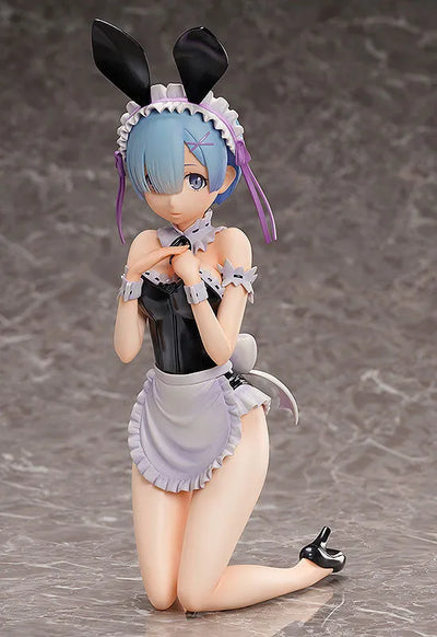 Re:Zero kara Hajimeru Isekai Seikatsu - Rem - B-style - 1/4 - Bare Leg Bunny Ver. (FREEing)ㅤ – FREEing – ActionFigureBrasil — detalhe do produto