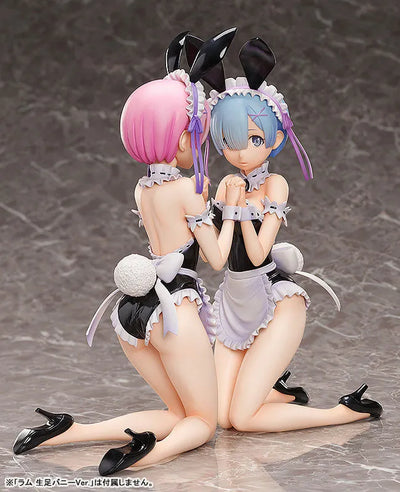 Re:Zero kara Hajimeru Isekai Seikatsu - Rem - B-style - 1/4 - Bare Leg Bunny Ver. (FREEing)ㅤ – FREEing – ActionFigureBrasil — ambientada