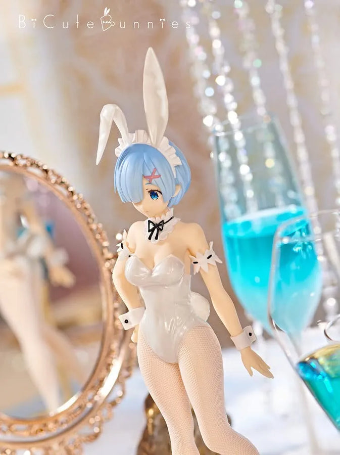 Re:Zero kara Hajimeru Isekai Seikatsu - Rem - BiCute Bunnies - White Pearl Color Ver. (FuRyu)ㅤ – FuRyu – ActionFigure Brasil