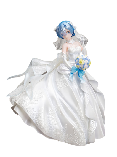 Re:Zero kara Hajimeru Isekai Seikatsu - Rem - F:Nex - 1/7 - Wedding Dress (FuRyu) [Shop Exclusive]ㅤ – FuRyu – ActionFigure Brasil