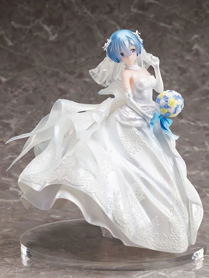 Re:Zero kara Hajimeru Isekai Seikatsu - Rem - F:Nex - 1/7 - Wedding Dress (FuRyu) [Shop Exclusive]ㅤ – FuRyu – ActionFigure Brasil