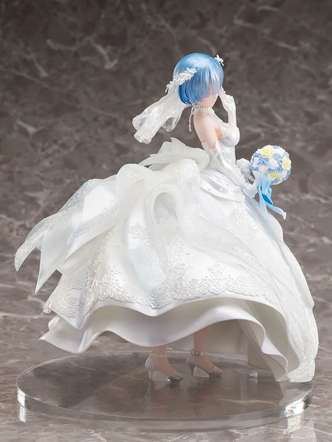Re:Zero kara Hajimeru Isekai Seikatsu - Rem - F:Nex - 1/7 - Wedding Dress (FuRyu) [Shop Exclusive]ㅤ – FuRyu – ActionFigure Brasil