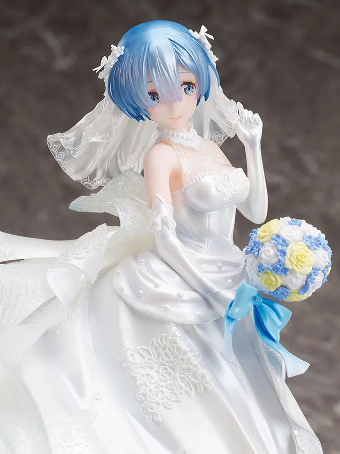 Re:Zero kara Hajimeru Isekai Seikatsu - Rem - F:Nex - 1/7 - Wedding Dress (FuRyu) [Shop Exclusive]ㅤ – FuRyu – ActionFigure Brasil