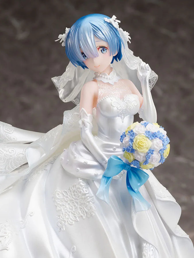 Re:Zero kara Hajimeru Isekai Seikatsu - Rem - F:Nex - 1/7 - Wedding Dress (FuRyu) [Shop Exclusive]ㅤ – FuRyu – ActionFigure Brasil