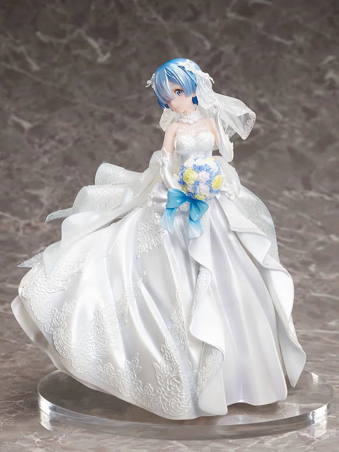 Re:Zero kara Hajimeru Isekai Seikatsu - Rem - F:Nex - 1/7 - Wedding Dress (FuRyu) [Shop Exclusive]ㅤ – FuRyu – ActionFigure Brasil