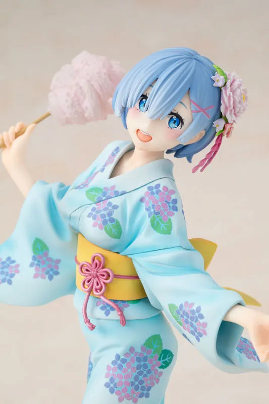 Re:Zero kara Hajimeru Isekai Seikatsu - Rem - KD Colle - 1/7 - Yukata Ver., Repaint (Kadokawa, Revolve)ㅤ – Kadokawa,Revolve – ActionFigure Brasil