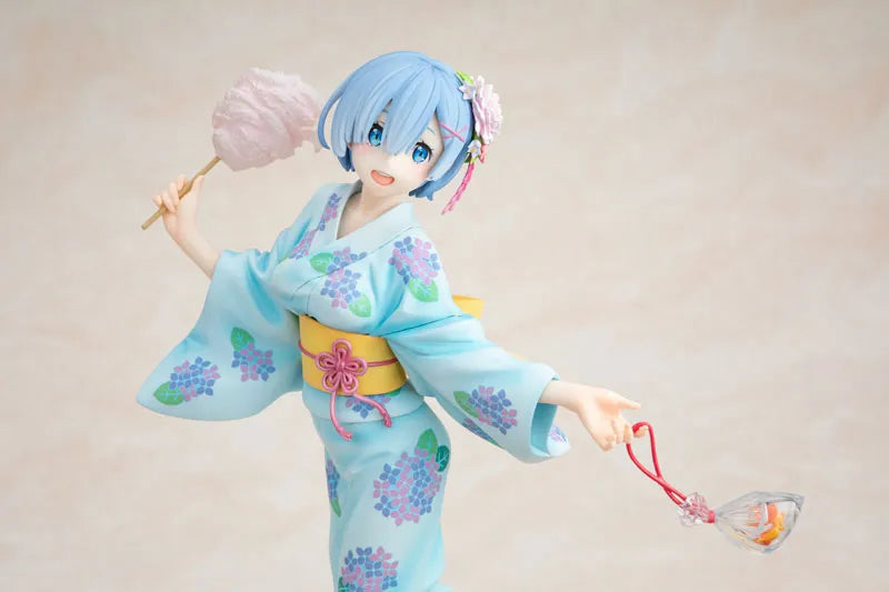 Re:Zero kara Hajimeru Isekai Seikatsu - Rem - KD Colle - 1/7 - Yukata Ver., Repaint (Kadokawa, Revolve)ㅤ – Kadokawa,Revolve – ActionFigure Brasil