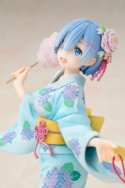 Re:Zero kara Hajimeru Isekai Seikatsu - Rem - KD Colle - 1/7 - Yukata Ver., Repaint (Kadokawa, Revolve)ㅤ – Kadokawa,Revolve – ActionFigure Brasil