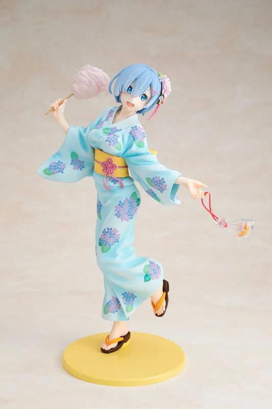 Re:Zero kara Hajimeru Isekai Seikatsu - Rem - KD Colle - 1/7 - Yukata Ver., Repaint (Kadokawa, Revolve)ㅤ – Kadokawa,Revolve – ActionFigure Brasil