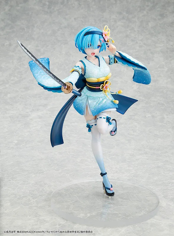 Re:Zero kara Hajimeru Isekai Seikatsu - Rem - KDcolle - 1/7 - Combat Outfit Ver. (Kadokawa)ㅤ – Kadokawa – ActionFigure Brasil