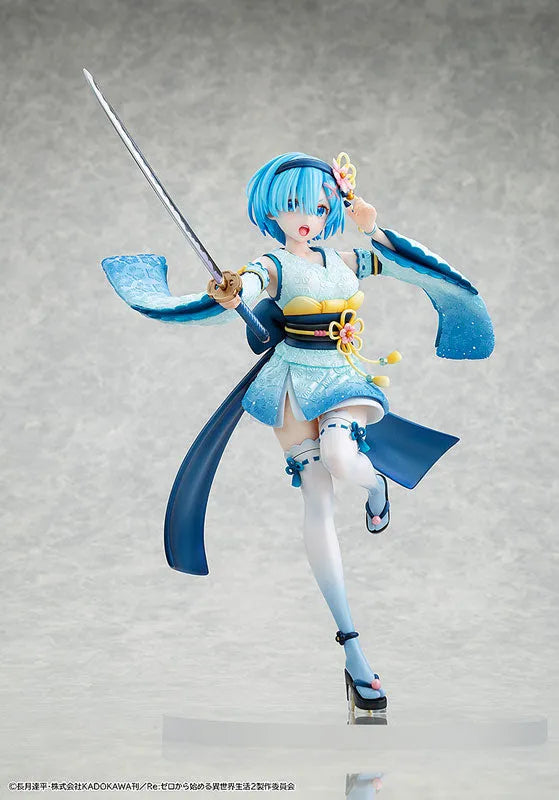 Re:Zero kara Hajimeru Isekai Seikatsu - Rem - KDcolle - 1/7 - Combat Outfit Ver. (Kadokawa)ㅤ – Kadokawa – ActionFigure Brasil