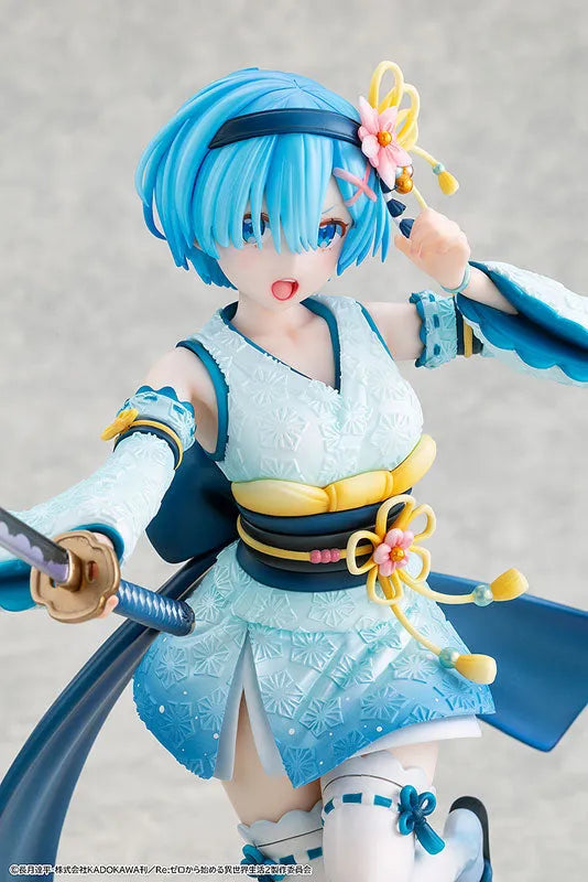 Re:Zero kara Hajimeru Isekai Seikatsu - Rem - KDcolle - 1/7 - Combat Outfit Ver. (Kadokawa)ㅤ – Kadokawa – ActionFigure Brasil