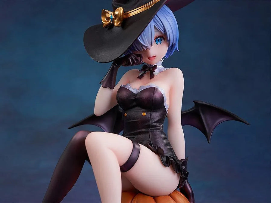 Re:Zero kara Hajimeru Isekai Seikatsu - Rem - KDcolle - 1/7 - Phantom Night Wizard Ver. (AniMester, Kadokawa) [Shop Exclusive]ㅤ – Kadokawa as ManufacturerAniMester as Producer – ActionFigure Brasil