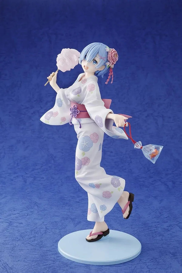 Re:Zero kara Hajimeru Isekai Seikatsu - Rem - KDcolle - 1/7 - Yukata ver. - Renewal Package (Kadokawa, Revolve) [Shop Exclusive]ㅤ – Kadokawa – ActionFigureBrasil