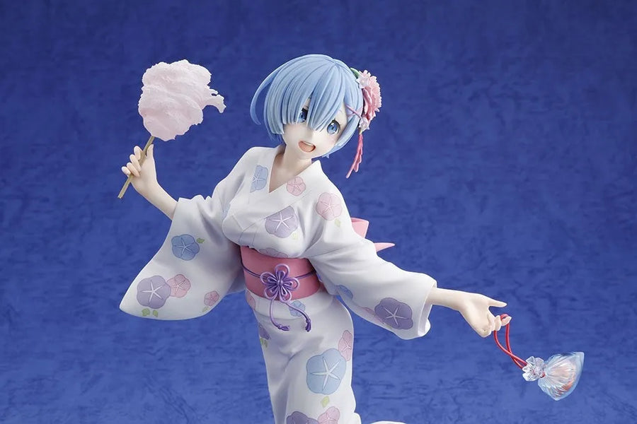 Re:Zero kara Hajimeru Isekai Seikatsu - Rem - KDcolle - 1/7 - Yukata ver. - Renewal Package (Kadokawa, Revolve) [Shop Exclusive]ㅤ – Kadokawa – ActionFigureBrasil