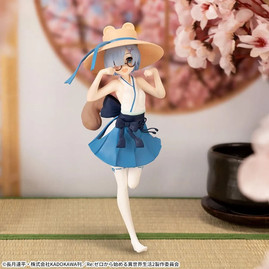 Re:Zero kara Hajimeru Isekai Seikatsu - Rem - Luminasta - Ponpoko Tanuki (SEGA)ㅤ – Sega – ActionFigure Brasil