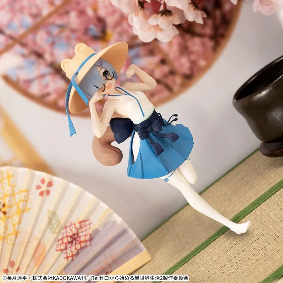 Re:Zero kara Hajimeru Isekai Seikatsu - Rem - Luminasta - Ponpoko Tanuki (SEGA)ㅤ – Sega – ActionFigure Brasil
