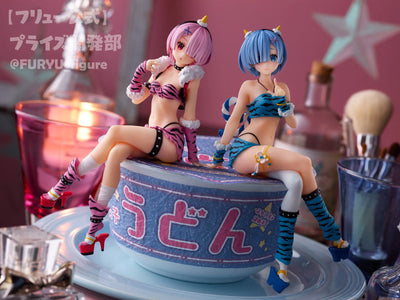 Re:Zero kara Hajimeru Isekai Seikatsu - Rem - Noodle Stopper Figure - Oni Ishou (FuRyu)ㅤ – FuRyu – ActionFigureBrasil — detalhe do produto