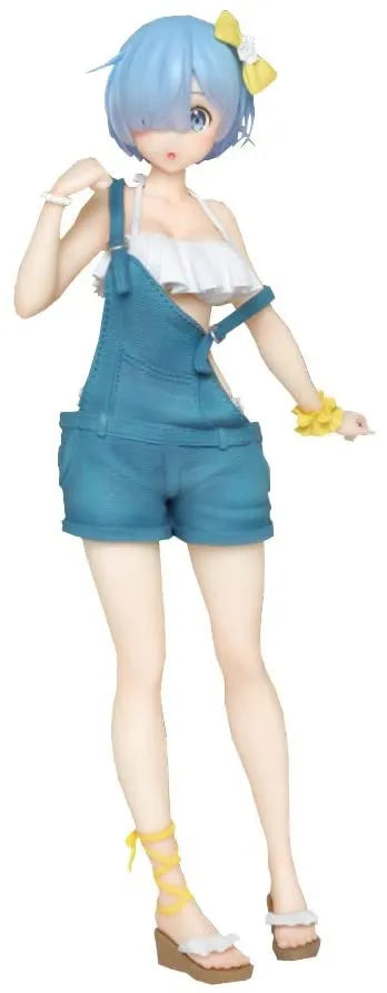 Re:Zero kara Hajimeru Isekai Seikatsu - Rem - Precious Figure - Original Salopette Mizugi Ver. (Taito)ㅤ – Taito – ActionFigure Brasil