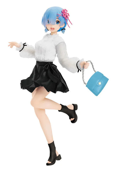 Re:Zero kara Hajimeru Isekai Seikatsu - Rem - Precious Figure - Outing Coordination ver., Renewal (Taito)ㅤ – Taito – ActionFigureBrasil