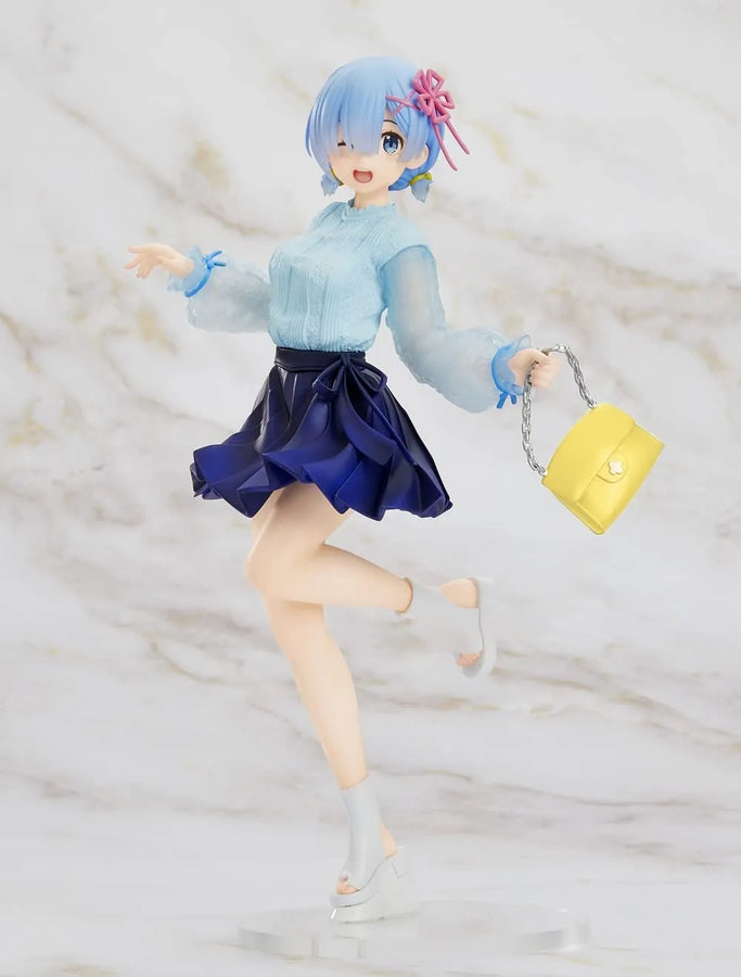Re:Zero kara Hajimeru Isekai Seikatsu - Rem - Precious Figure - Outing Coordination ver. (Taito)ㅤ – Taito – ActionFigureBrasil