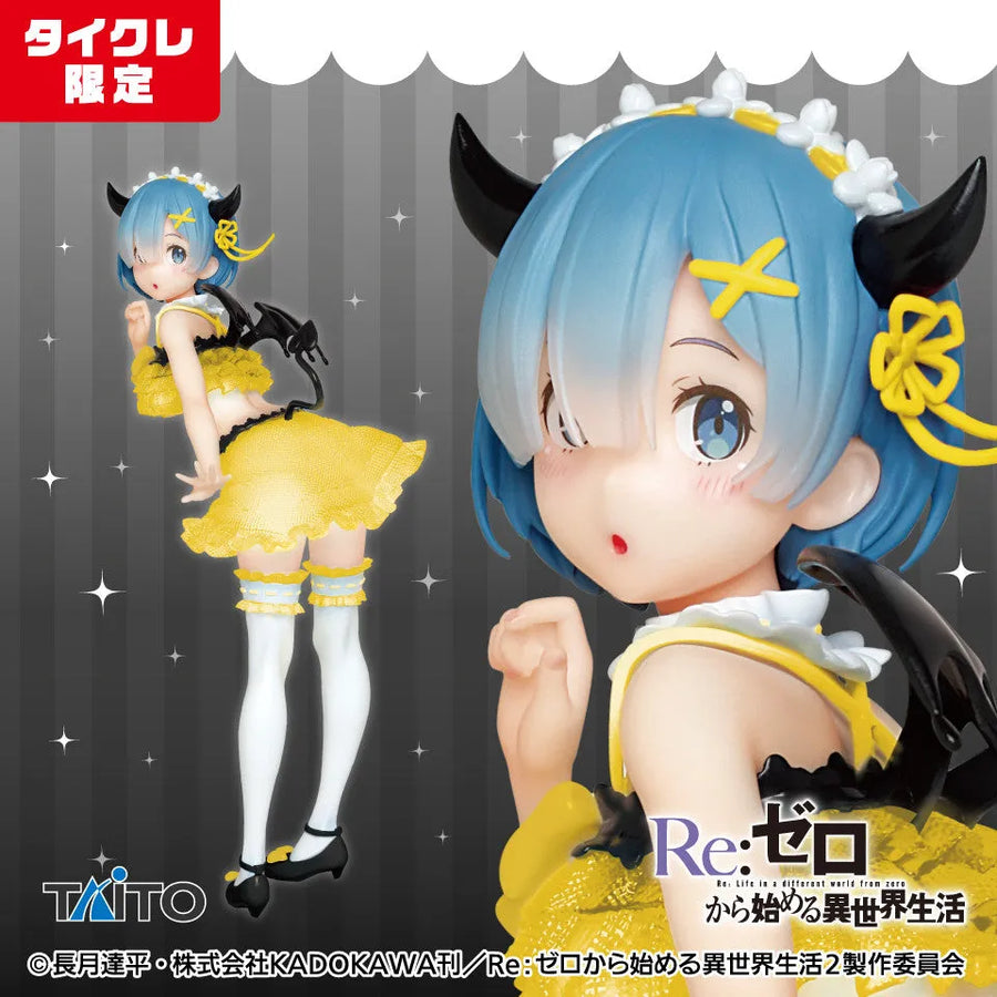 Re:Zero kara Hajimeru Isekai Seikatsu - Rem - Precious Figure - Pretty Little Devil Renewal ver. -  Taito Online Crane Limited (Taito)ㅤ – Taito – ActionFigure Brasil