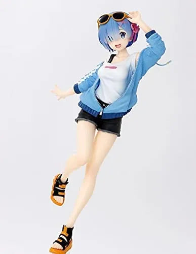 Re:Zero kara Hajimeru Isekai Seikatsu - Rem - Precious Figure - Sporty Summer ver. (Taito)ㅤ – Taito – ActionFigureBrasil