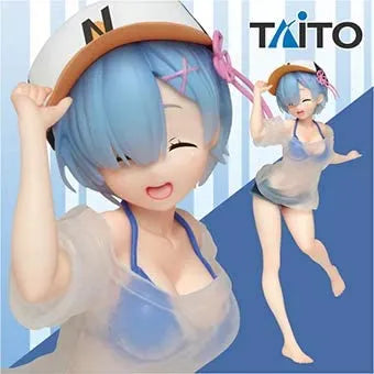 Re:Zero kara Hajimeru Isekai Seikatsu - Rem - Precious Figure - T-shirt Swimsuit Taito Online Crane Limited ver. (Taito)ㅤ – Taito – ActionFigureBrasil
