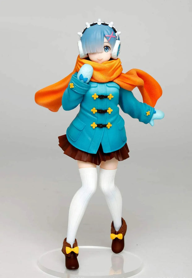 Re:Zero kara Hajimeru Isekai Seikatsu - Rem - Precious Figure - Winter Coat Ver. (Taito)ㅤ – Taito – ActionFigureBrasil
