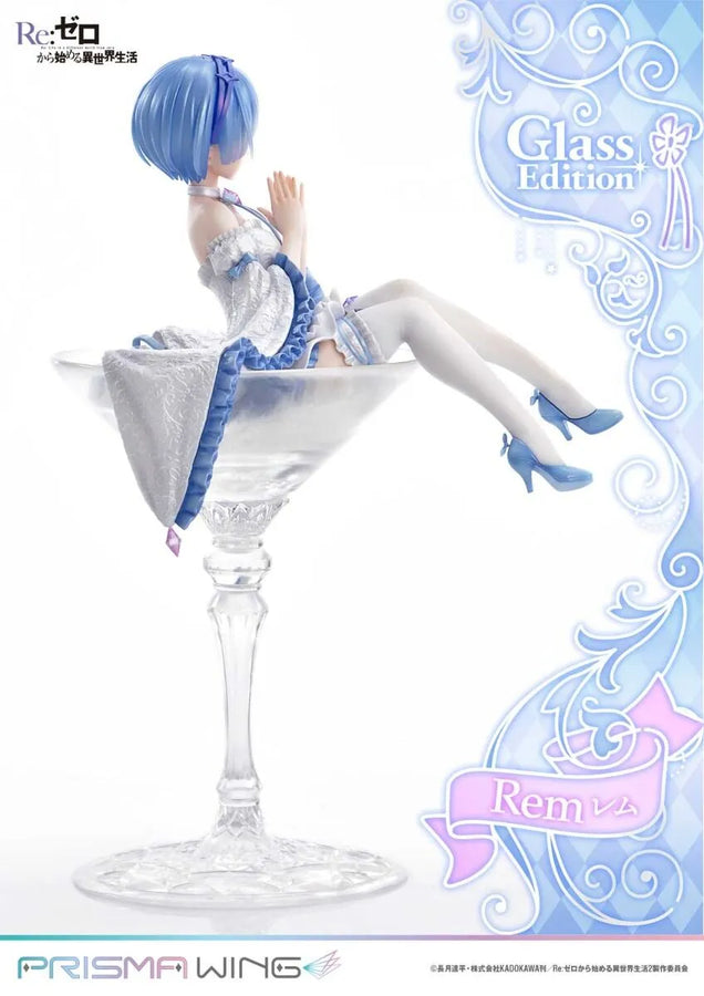 Re:Zero kara Hajimeru Isekai Seikatsu - Rem - Prisma Wing (PWRZR-01P) - 1/7 - Glass Edition (Prime 1 Studio)ㅤ – Prime 1 Studio – ActionFigureBrasil