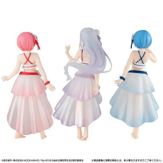 Re:Zero kara Hajimeru Isekai Seikatsu - Rem- Ram - Emilia - Gasha Portraits Special Set (Bandai) [Shop Exclusive]ㅤ – Bandai – ActionFigure Brasil